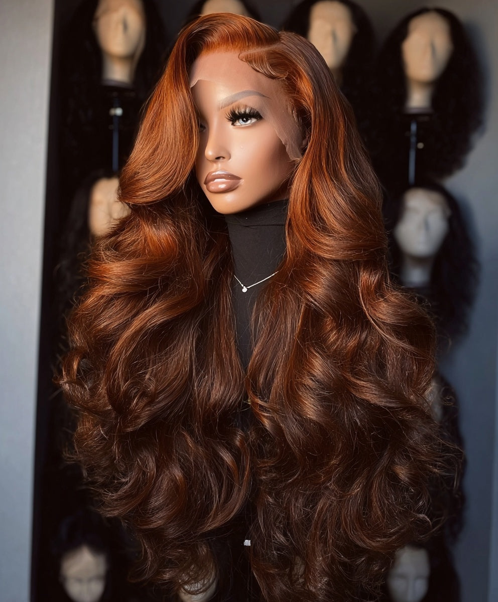 26" Ginger BodyWave Wig