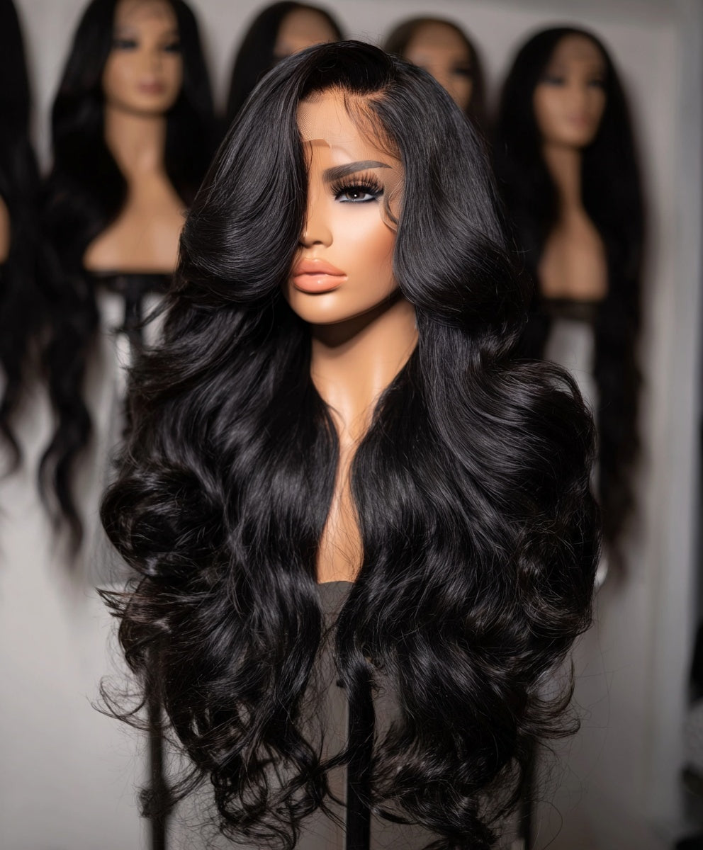 26" Side Part Body Wave Wig