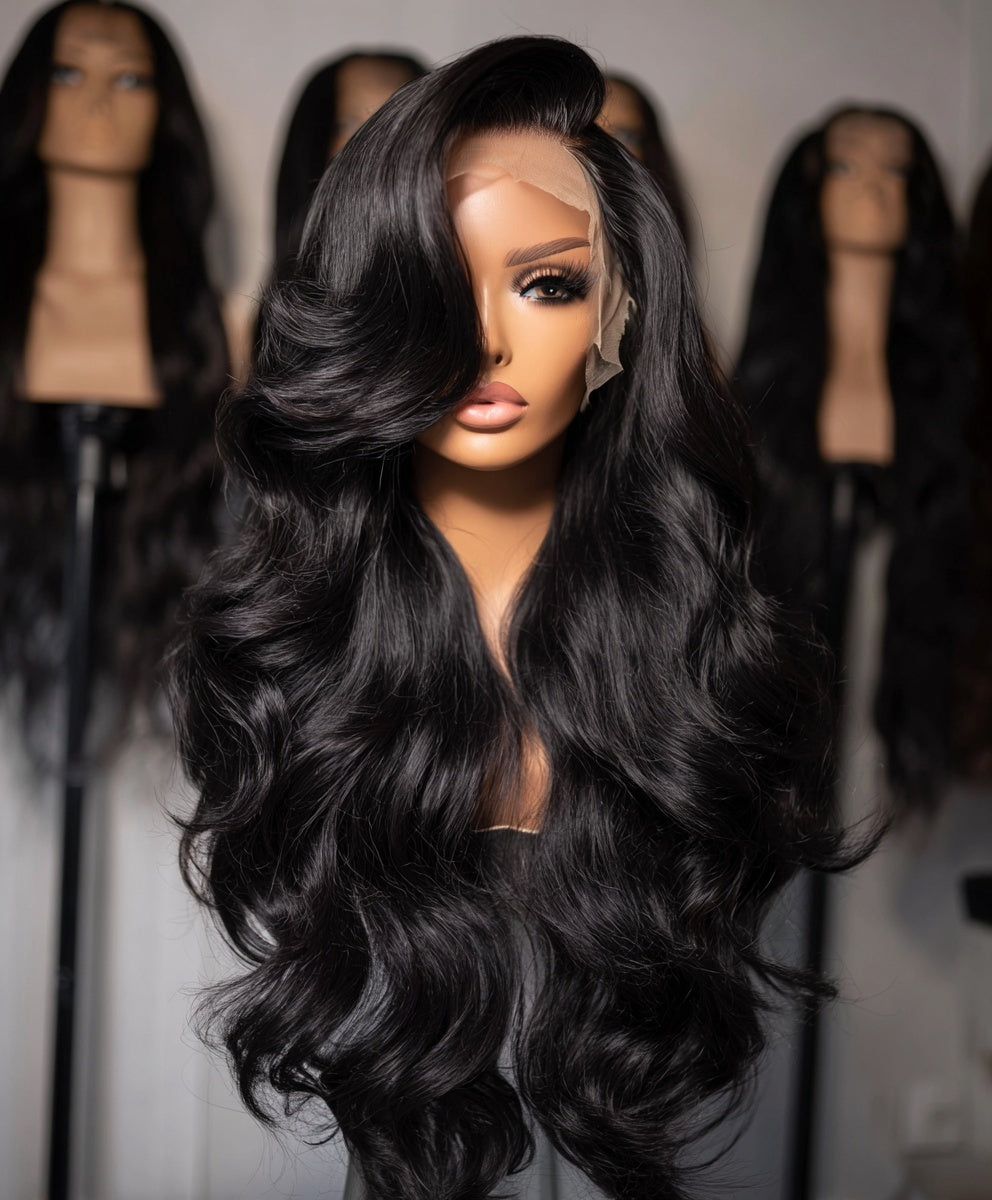 26" Side Part Body Wave Wig